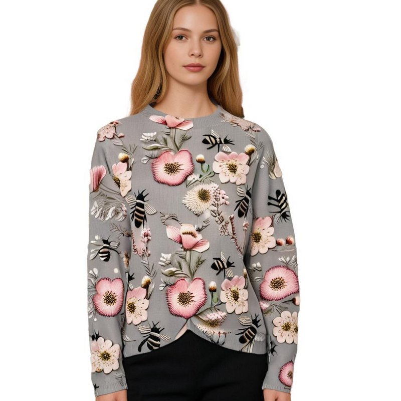 Vrolijke Damestrui met Bloemenprint - Fleur