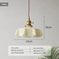 Franse mosiężna lampa wisząca - BrassChic