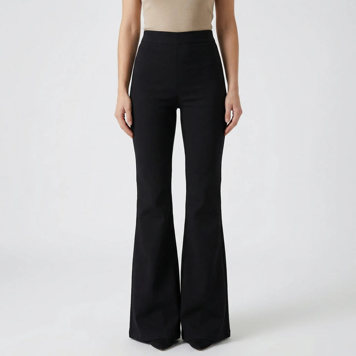 Retro-Inspired Flared Women's Trousers - Kristin