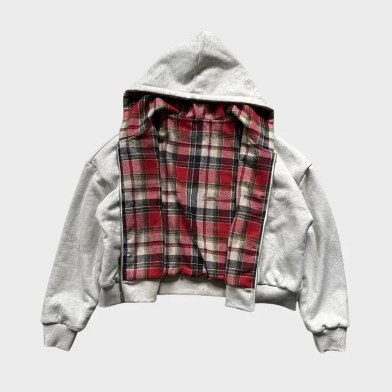 Reversible Oversized Hooded Sweatshirt - Josh