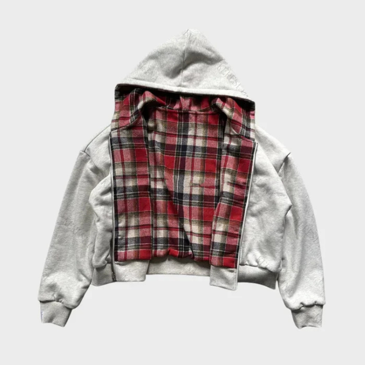 Reversible Oversized Hooded Sweatshirt - Josh
