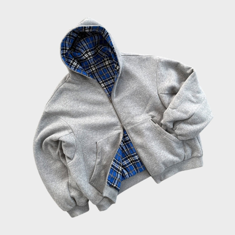 Reversible Oversized Hooded Sweatshirt - Josh