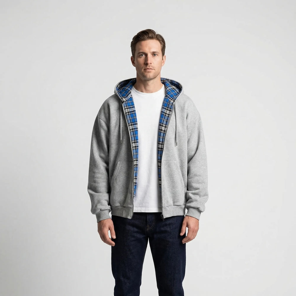 Reversible Oversized Hooded Sweatshirt - Josh
