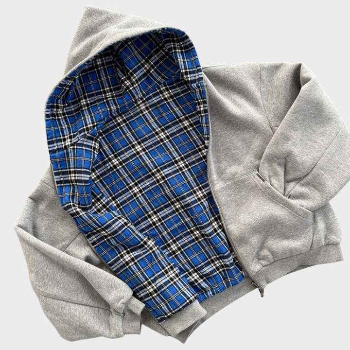 Reversible Oversized Hooded Sweatshirt - Josh