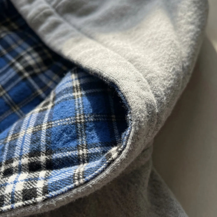 Reversible Oversized Hooded Sweatshirt - Josh