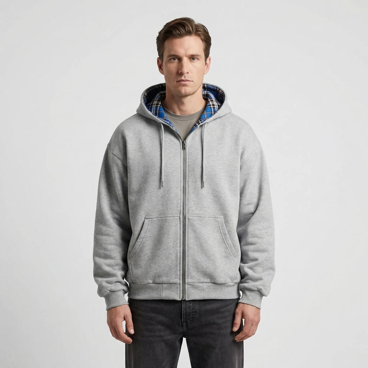 Reversible Oversized Hooded Sweatshirt - Josh