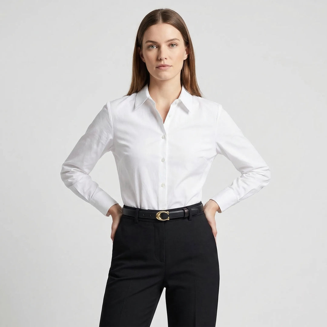 Reversible Slim C-Buckle Belt - Marjorie