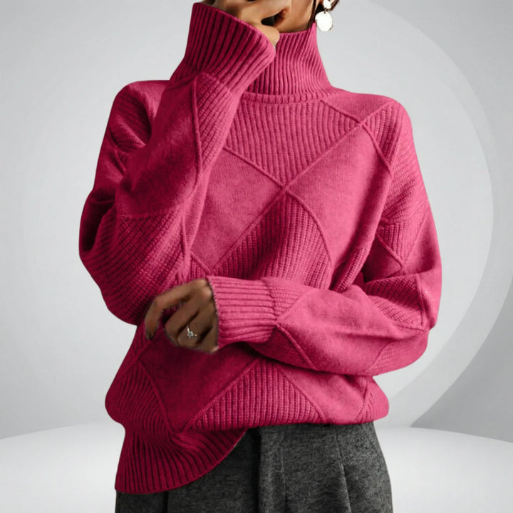 Rollkragenpullover Mit Weiter Passform - Luzie