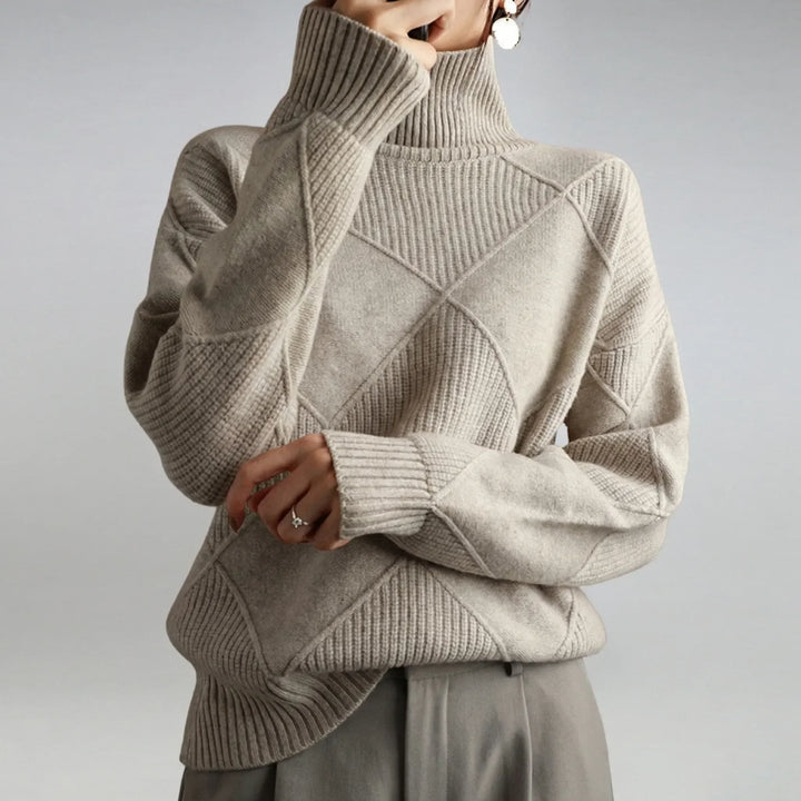 Rollkragenpullover Mit Weiter Passform - Luzie