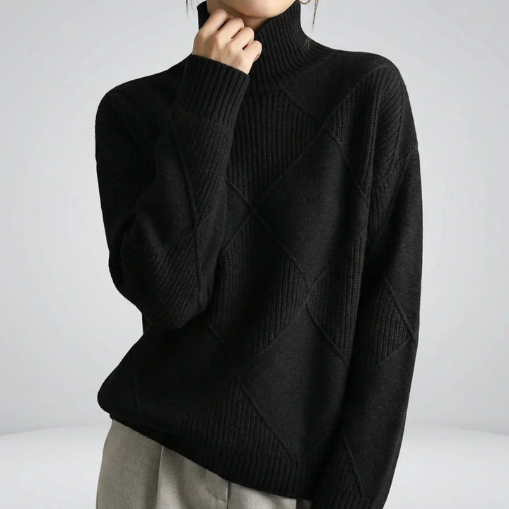 Rollkragenpullover Mit Weiter Passform - Luzie