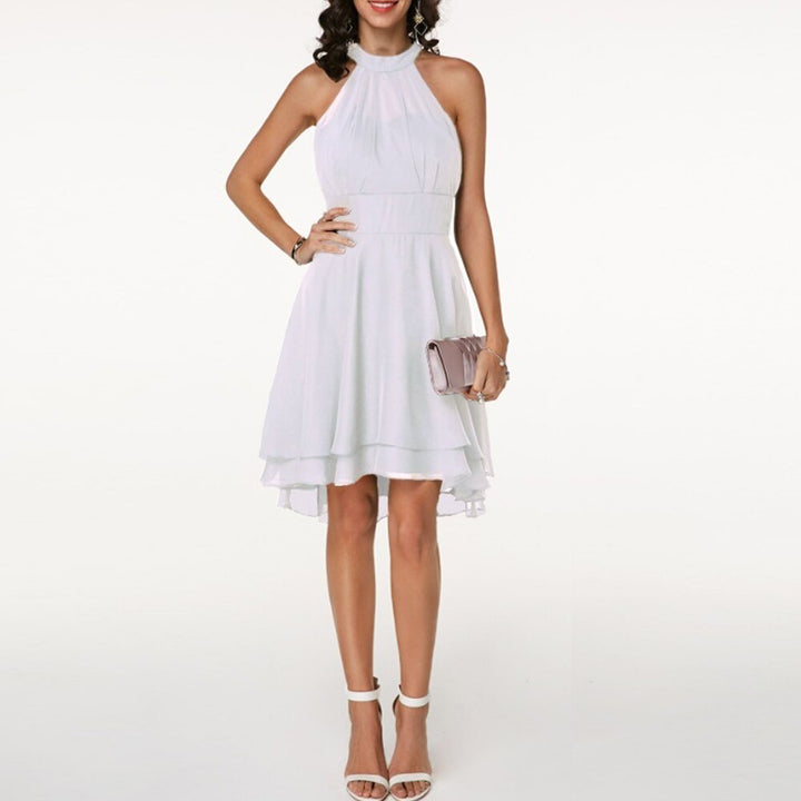 Romantic Occasion Dress With Layered Frills - Gertrude