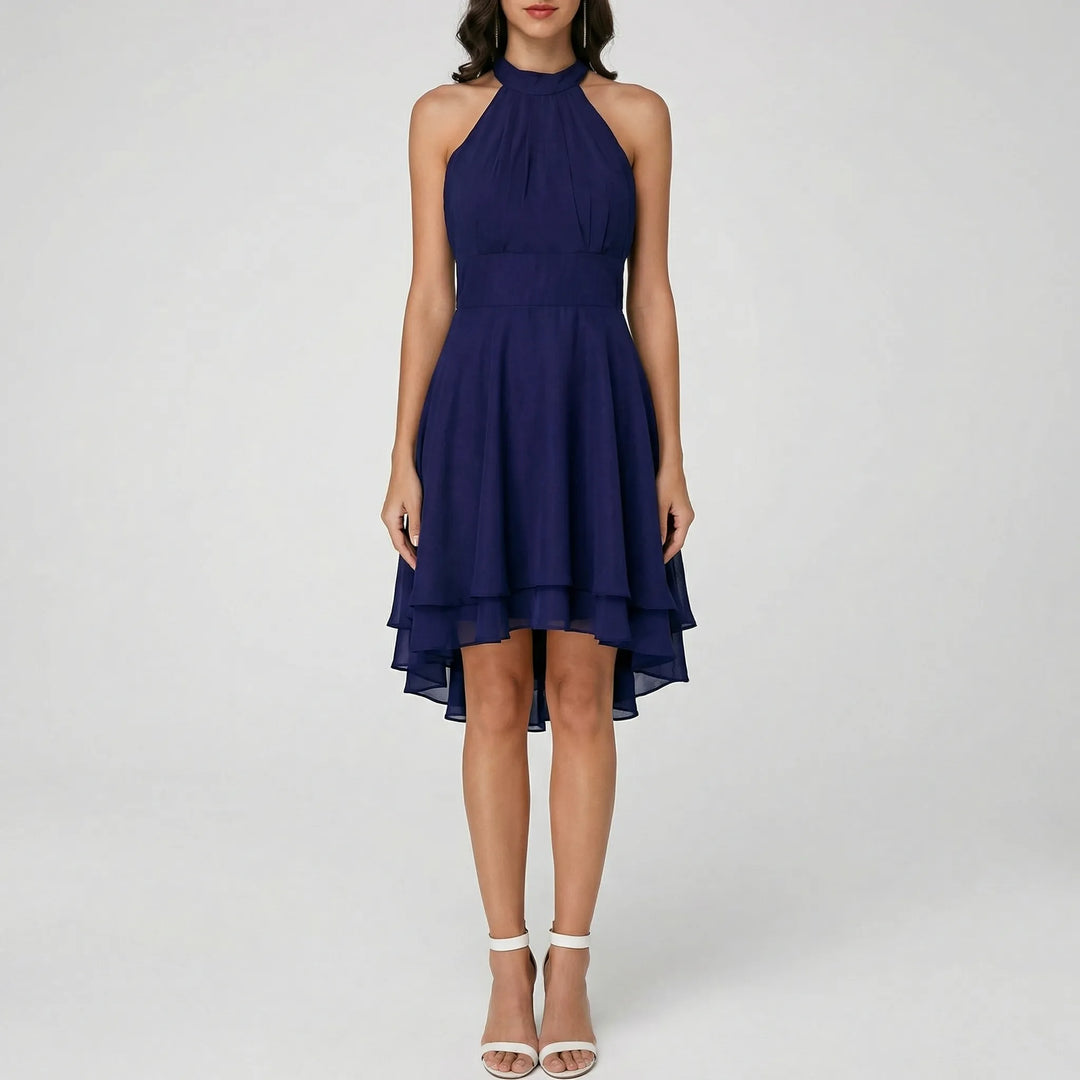 Romantisches Abendkleid Mit Volants - Jessie