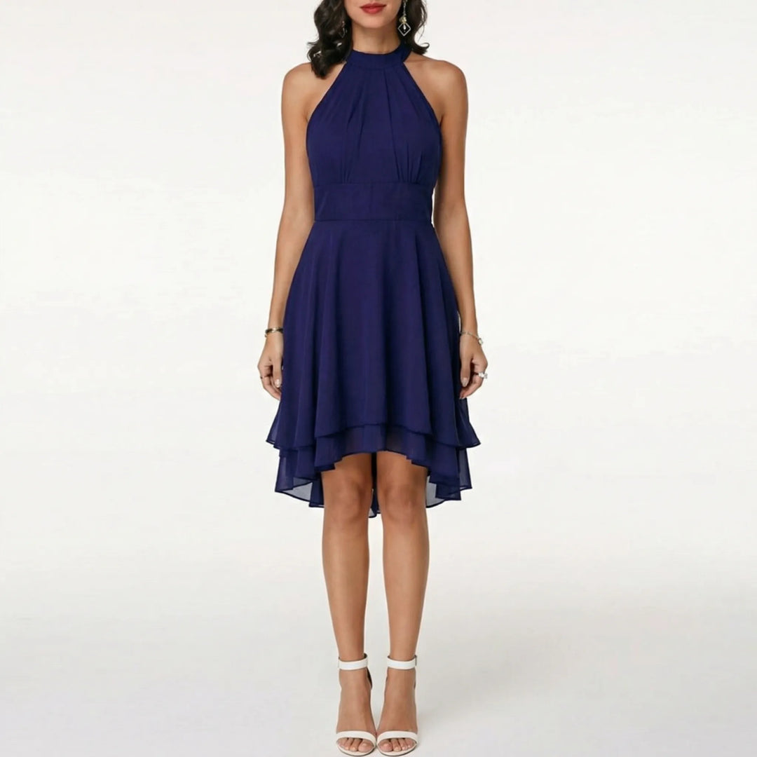 Romantisches Abendkleid Mit Volants - Jessie