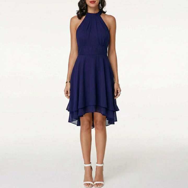 Romantisches Abendkleid Mit Volants - Jessie