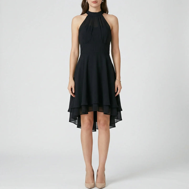 Romantisches Abendkleid Mit Volants - Jessie