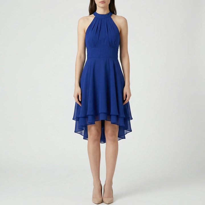 Romantisches Abendkleid Mit Volants - Jessie