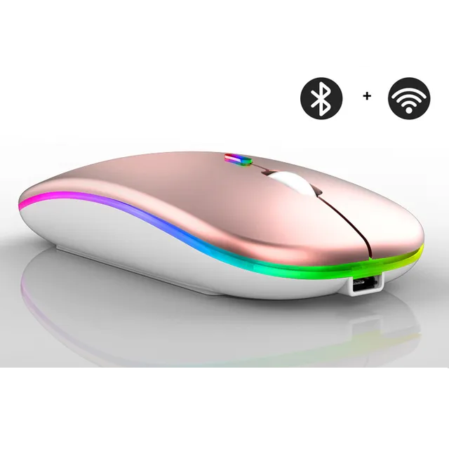 Sammy Jackson™ Wireless LED Mouse | Rechargeable Bluetooth Mouse