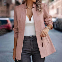 Modern Pink Women's Blazer - Isla