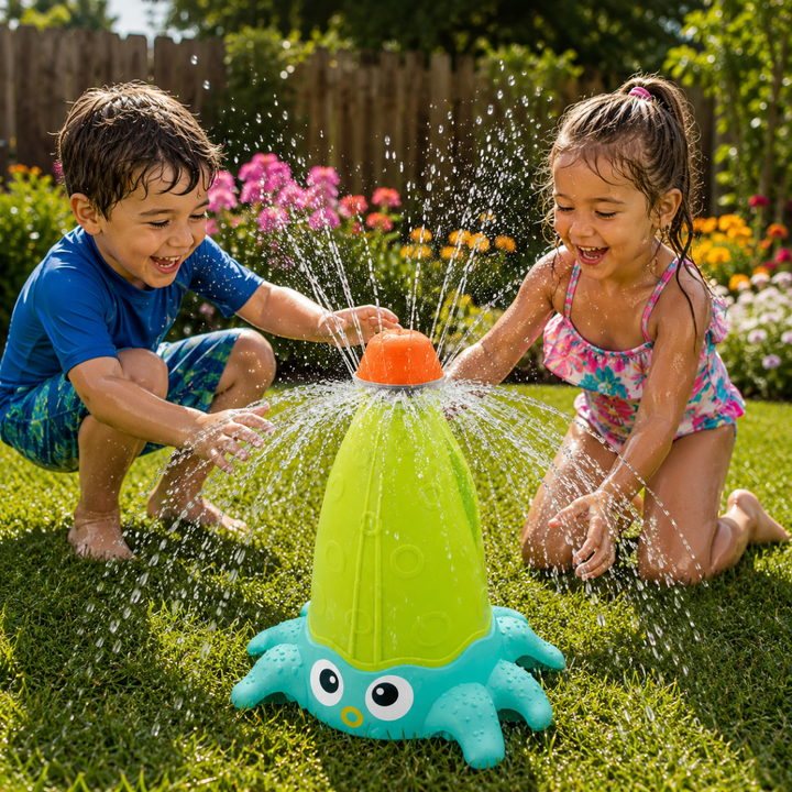 Rotating Octopus Water Sprinkler - Pluvina