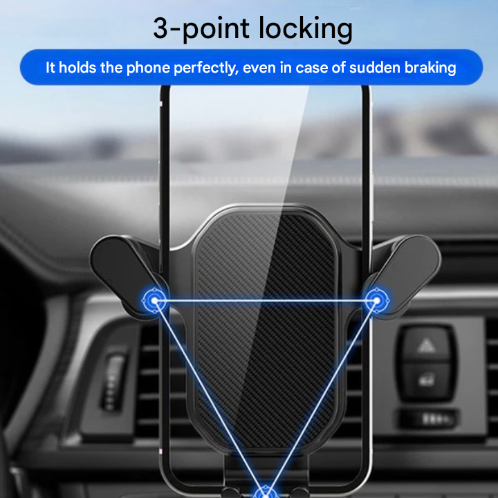 Universal Car Phone Holder with Vent Clip – Griponix