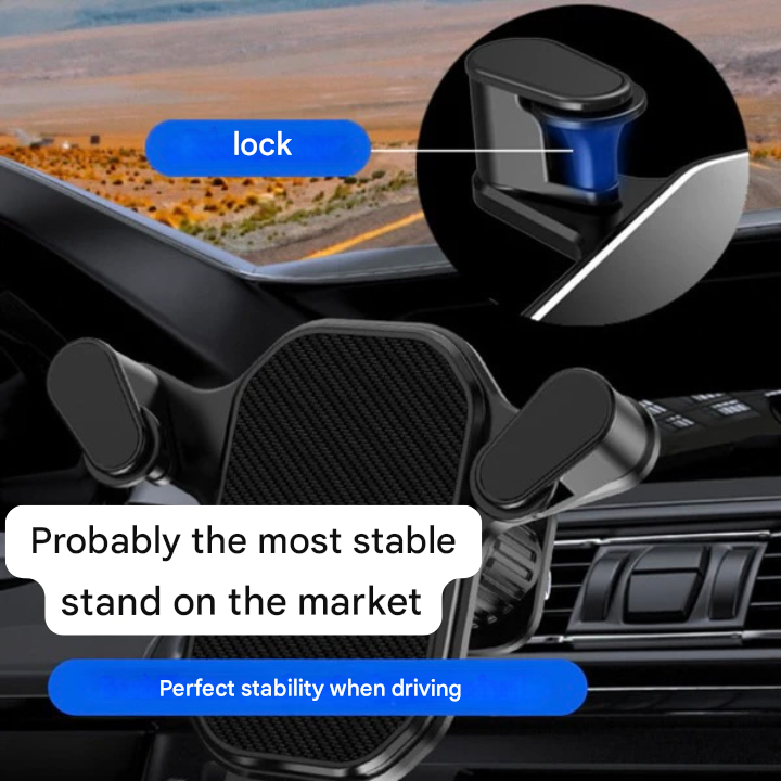 Universal Car Phone Holder with Vent Clip – Griponix