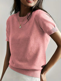 Spring Sweater with Short Sleeves – Mira