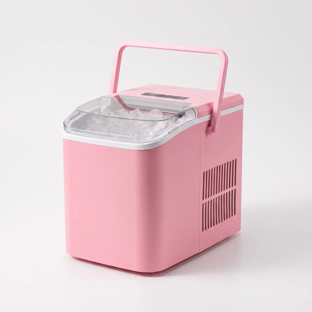 Roze Mini-IJsblokjesmachine - Nivoa