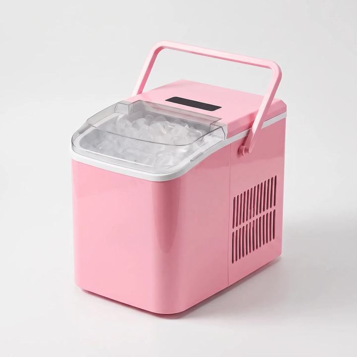 Roze Mini-IJsblokjesmachine - Nivoa