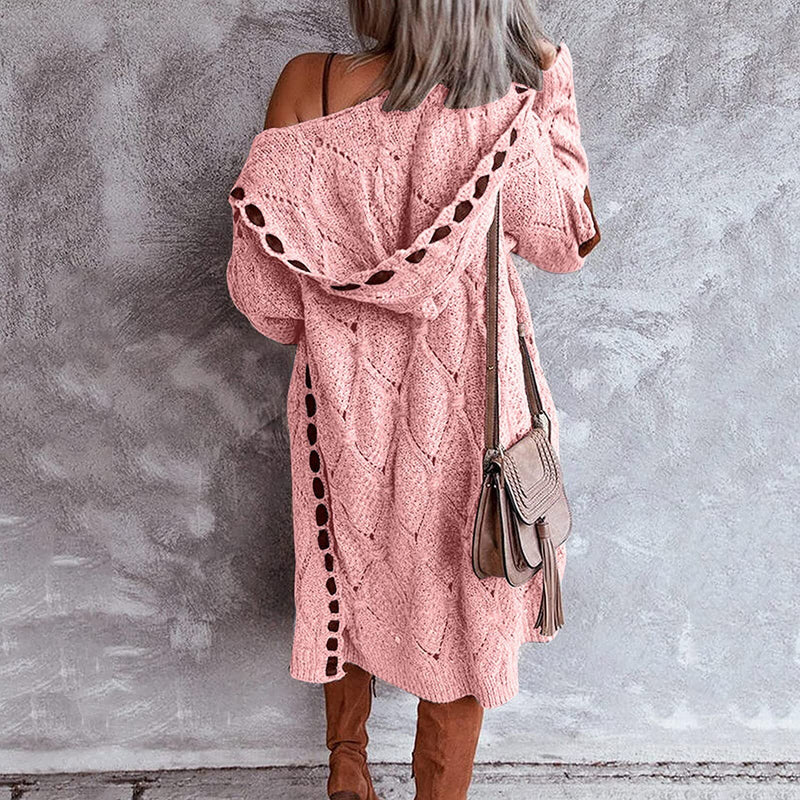 Sammy Jackson™ Evelyn | Stylish Long Vest - Comfy with Hood