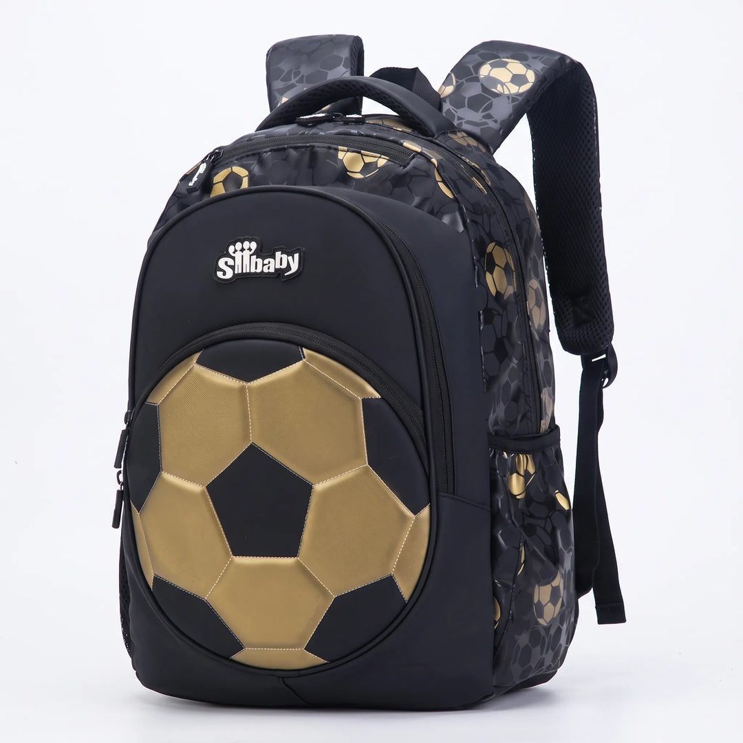 Rugzak Jongen Met Voetbalthema Voor School - Kiddix