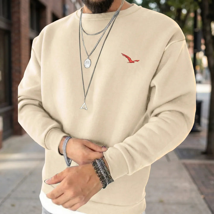 Rundhals Herrenpullover Modern - Tiago
