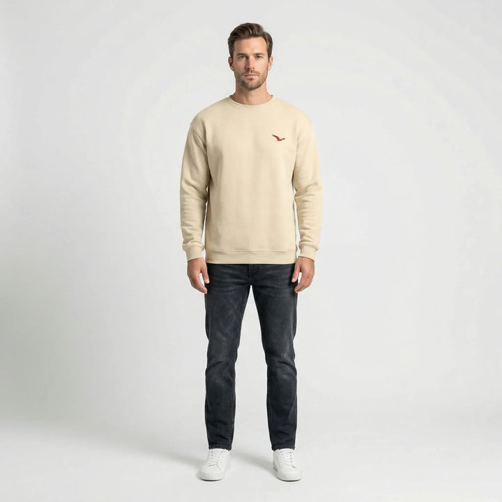 Rundhals Herrenpullover Modern - Tiago