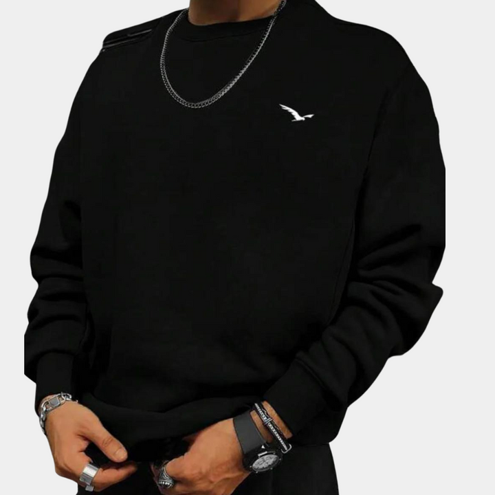 Rundhals Herrenpullover Modern - Tiago