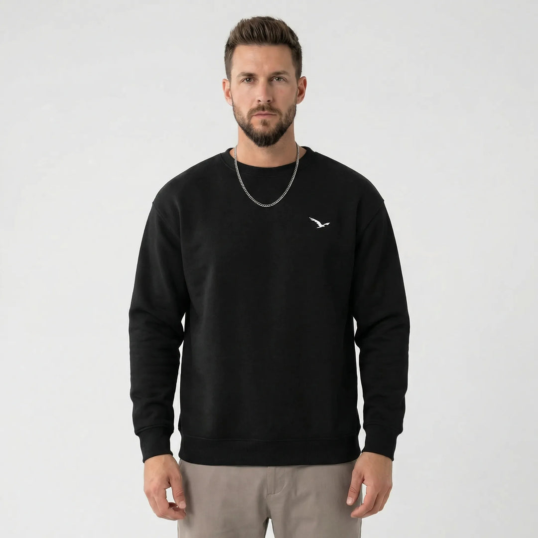 Rundhals Herrenpullover Modern - Tiago
