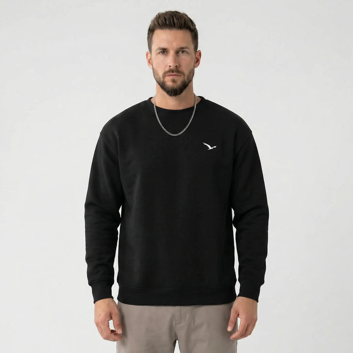 Rundhals Herrenpullover Modern - Tiago