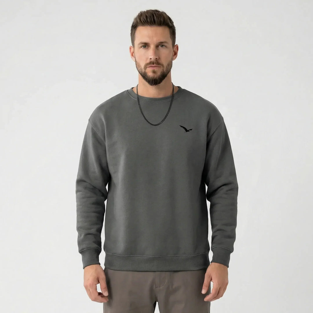Rundhals Herrenpullover Modern - Tiago