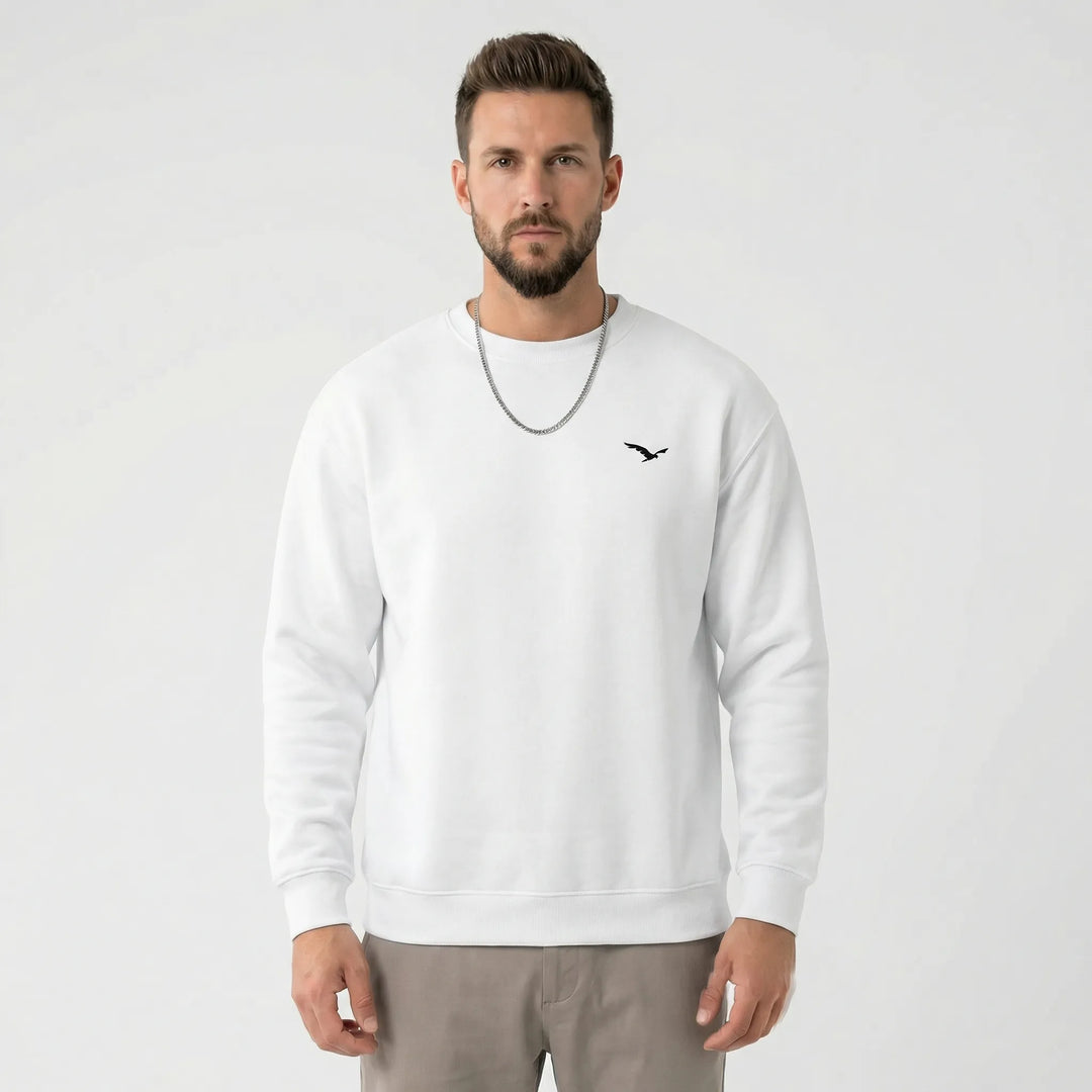 Rundhals Herrenpullover Modern - Tiago