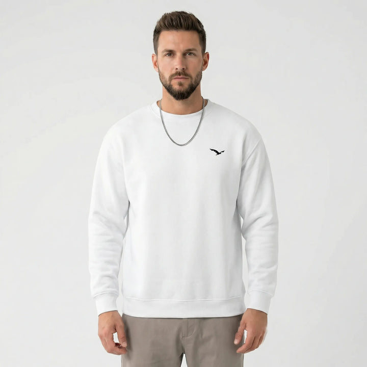 Rundhals Herrenpullover Modern - Tiago