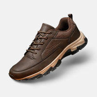 Sporty Leather Lace-Up Shoes for Men - Liam