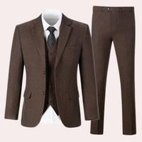 Business Stylish Three-Piece Suit for Men - Dorian