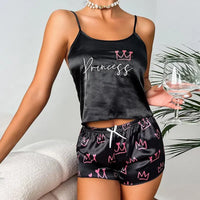 Stijlvolle satijnen pyjama-set voor dames - Alina