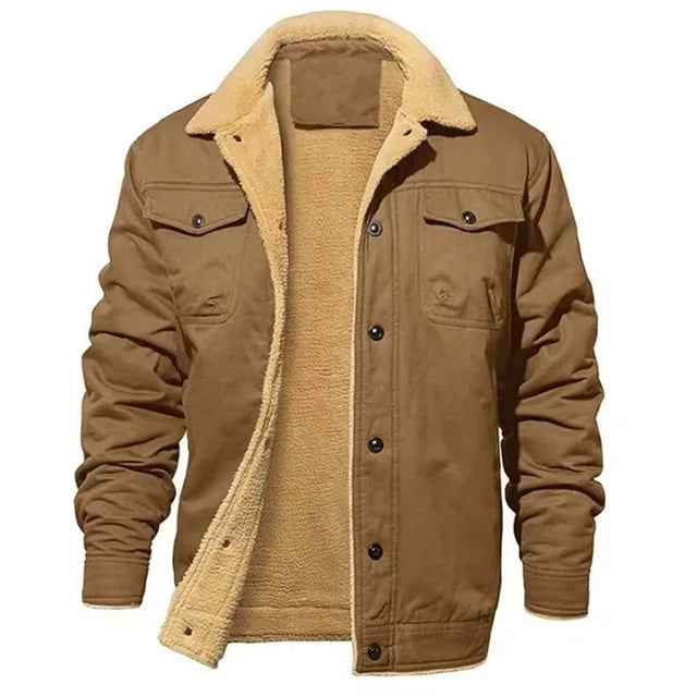 Men's Cotton Fleece Bomber Jacket – Ewan