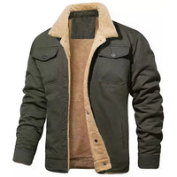 Men's Cotton Fleece Bomber Jacket – Ewan