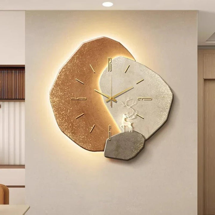 Minimalistische Wandklok in Scandinavisch Design - NordiqTime