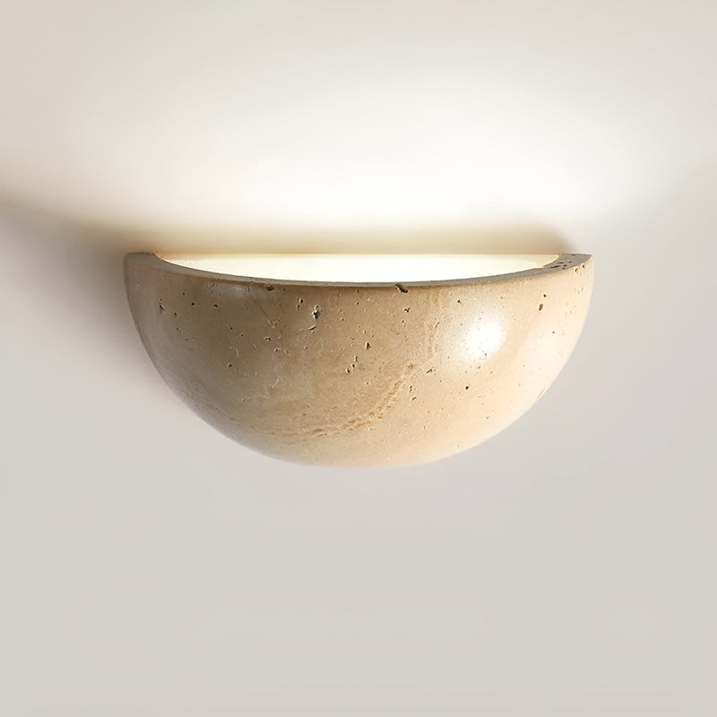 Halfronde LED Wabi-Sabi Lampa ścienna - ZenGlow