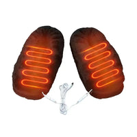 USB podgrzewane zimowe kapcie – HeatSwift