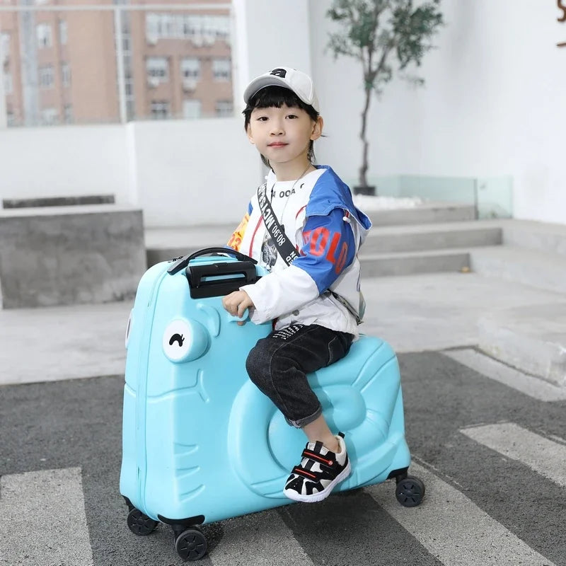 Kinderzitkoffer met Scooterfunctie – Napels