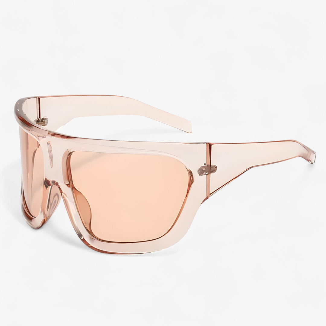 Oversized Steampunk Sports Sunglasses with Wraparound Design – Ignix