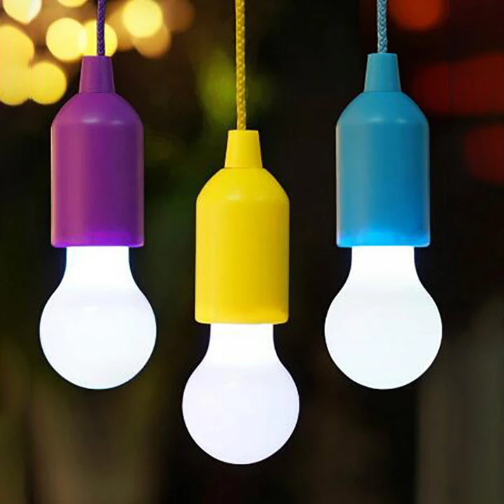 Colorful Portable Hanging Lamp - ChromaGlow