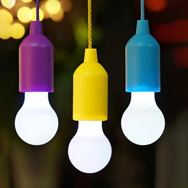Colorful Portable Hanging Lamp - ChromaGlow